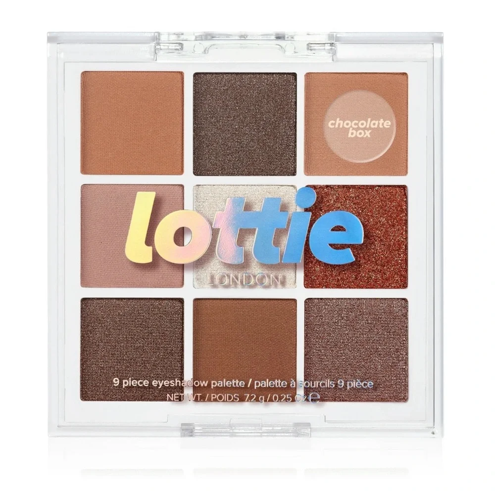 Lottie London Eyeshadow Bundle (3pk) Chocolate Box, Honey Bee & Raspberry Ripple